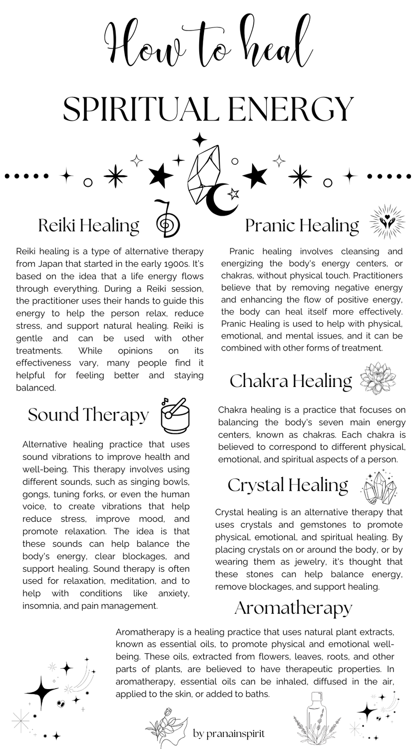 How to heal SPIRITUAL ENERGY