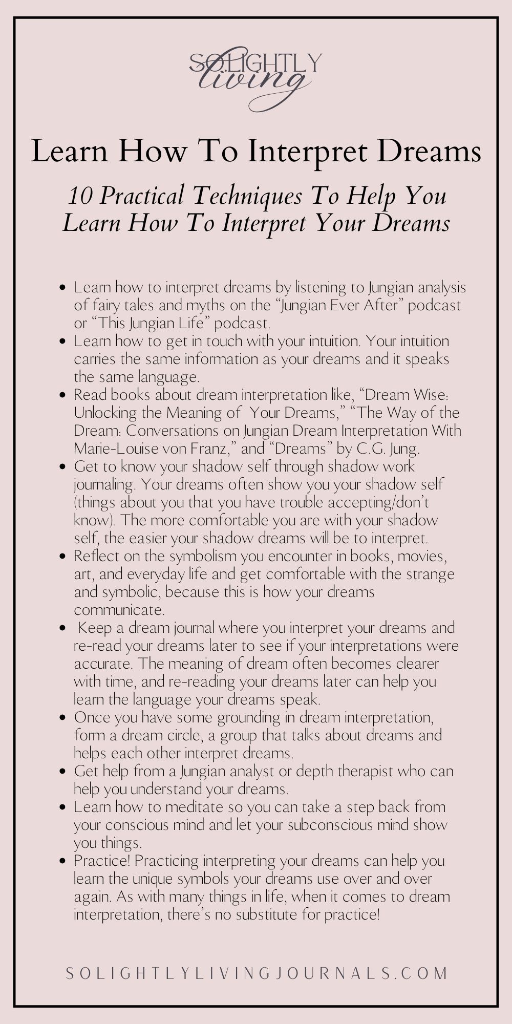 Learn How To Interpret Dreams