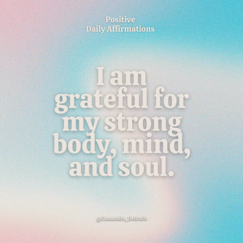 Positive Daily Affirmations – Self Love – Mindset
