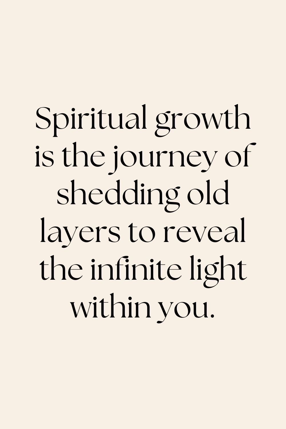 Spiritual Growth and Enlightenment