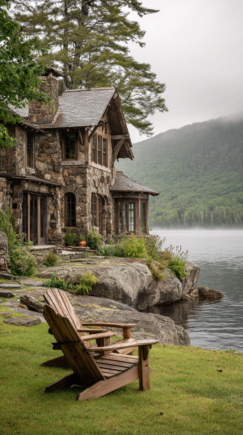 Rustic Cabin Retreat by the Lake 🌲🏡