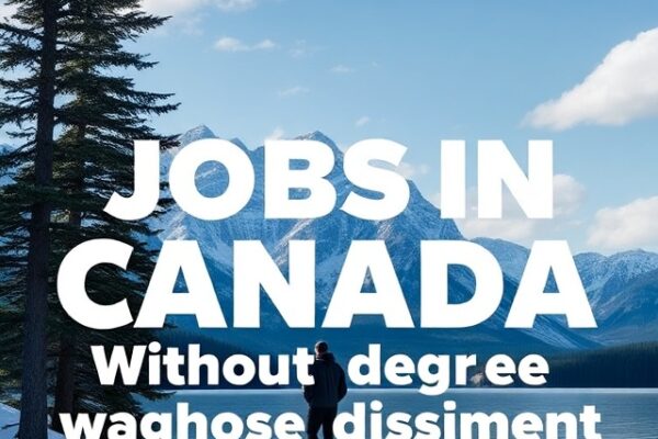 Top 15 jobs in Canada without degree requirement