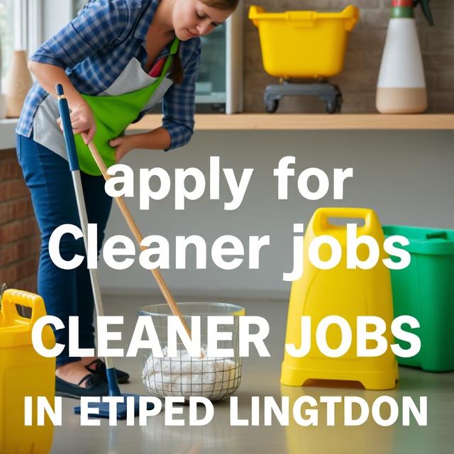 How to apply for cleaner jobs in United Kingdom step by step