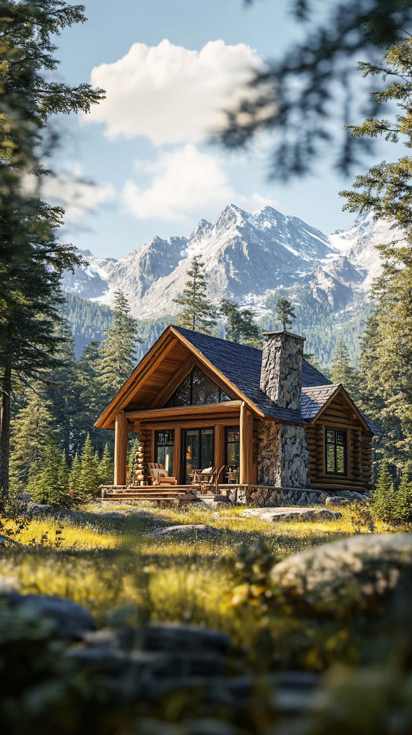 Rustic Mountain Forest Homes View Rustic Mountain Forest Homes View