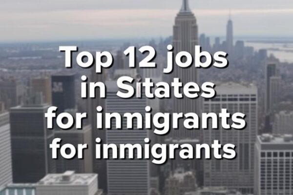 Top 12 jobs in United States for immigrants without degree